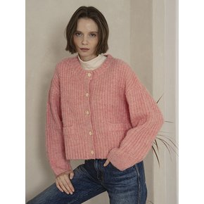 KN4208 3G mohair cardigan_Pink