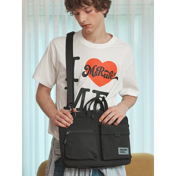Briefit laptop case slim bag_Black