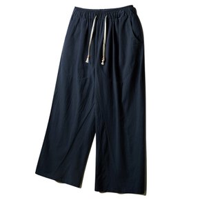 린넨 라이크 세미 와이드 밴딩 팬츠 DLX2915 (3 COLOR)