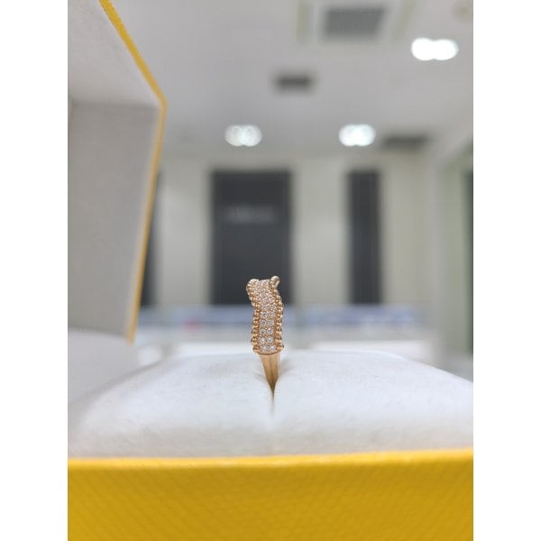 [파주점] [앙코르라인P] 큐빅 반지 PG 14k 250100302