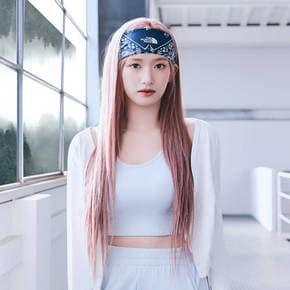 [노스페이스 공식] NU9ER35C 여성 스웨이 크롭 탑_CREAM