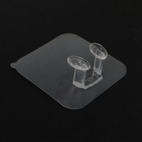 부착식 투명 코드걸이 전기코드걸이 부착식코드걸이 코드거치대 부착용코드거치대