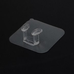 부착식 투명 코드걸이 전기코드걸이 부착식코드걸이 코드거치대 부착용코드거치대