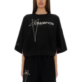 25SS 챔피온 반팔 티셔츠 CW01E1677 CHJG09 BLACK