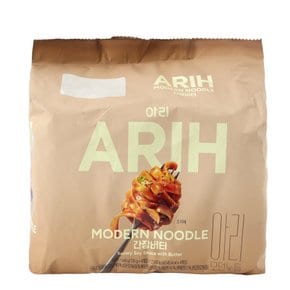 아리 모던누들 간장버터 135g*4입