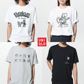 UNIQLO 유니클로 포켓몬 UT 그래픽 반팔 티셔츠
