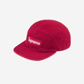 슈프림 워시드 치노 트윌 캠프 캡 레드 - 24SS Supreme Washed Chino Twill Camp Cap Red - 24SS