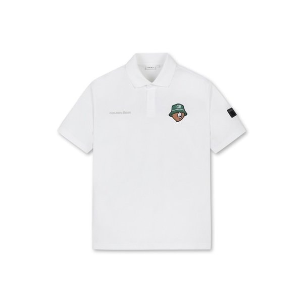 Character Applique Polo T-shirt_G4TAM25461WHX