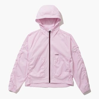 르꼬끄골프 [여주점] 여성 후드 풀집업 홑겹 점퍼 GQ122LBL25 PINK