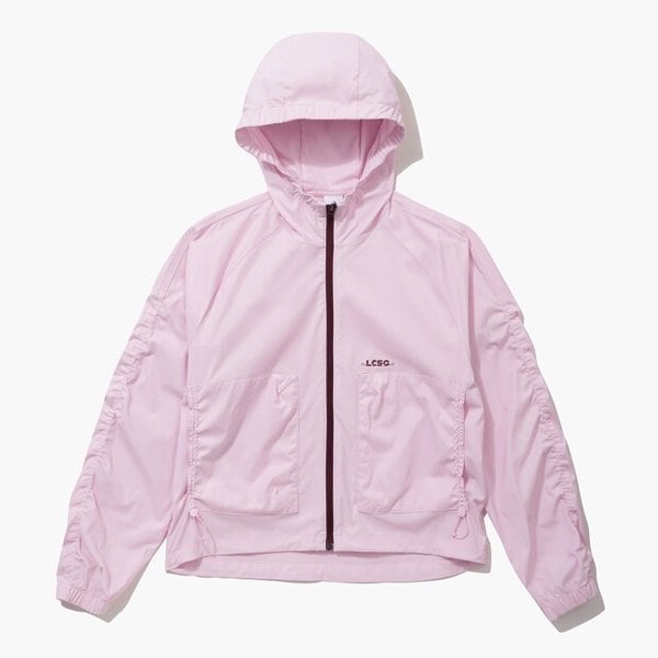 [여주점] 여성 후드 풀집업 홑겹 점퍼 GQ122LBL25 PINK