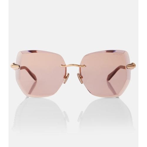 Serpenti Viper 오버사이즈 선글라스