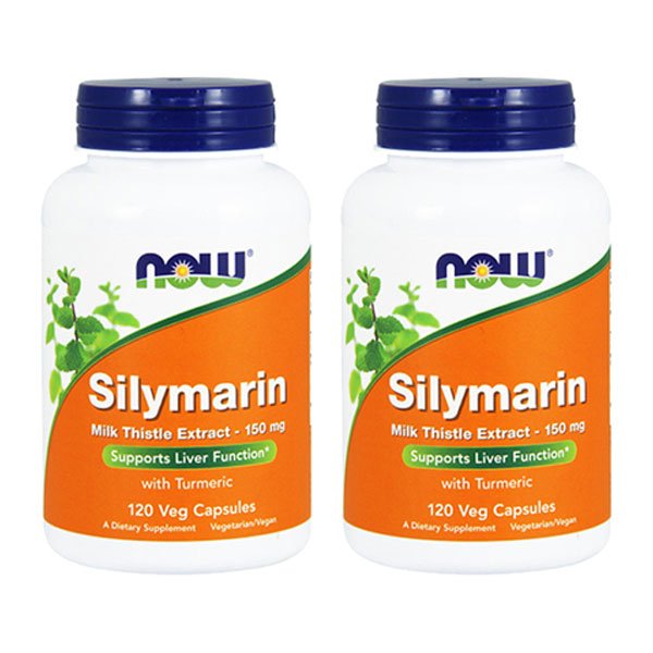 2개 Now Foods 나우푸드 실리마린 밀크시슬 150mg  120정