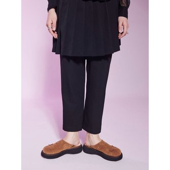 토에유 Flower Dot Mule_플라워 뮬 (Brown)