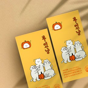 부었냥 호박티니아 젤리 스틱 14포 1박스 붓기관리