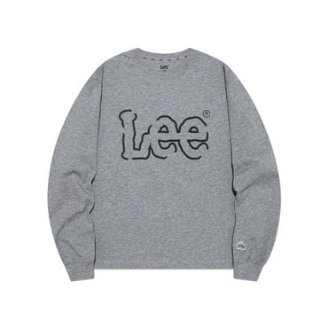 Lee Kids 빅트위치 싱글 티셔츠 멜란지그레이 LK2501LT12MG