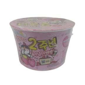 삼양 볶음면큰컵 까르보 불닭 105G X ( 2매입 )