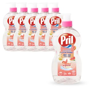 프릴 과실초 자몽 700ml x6개/pril 주방 세제