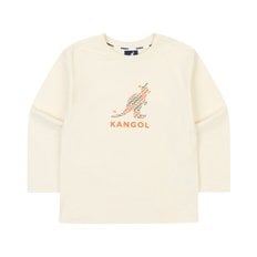 롱 슬리브 빅 로고 티셔츠 PC 0002 오프 화이트