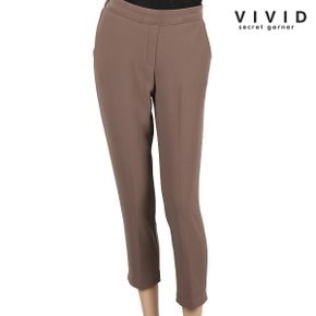 VIVID [기모 3칼라 77까지] 심플 밴딩 스판팬츠 r
