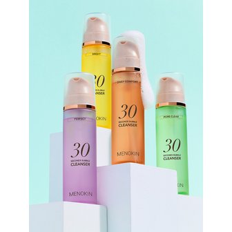 메노킨 [4종 택1] 30초 버블 클렌저 단품 (데일리 컴포트 / 포어 클리어 / 브라이트 / 퍼펙트)