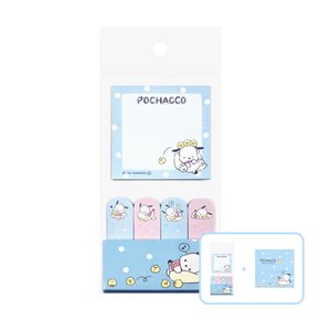 메모스티커 반투명메모지 점착노트 필름메모지 투명메모지 메모지포차코 점착 산리오 점착메모지