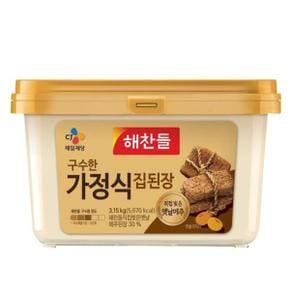 해찬들 구수한 가정식 집된장 3.15kg .