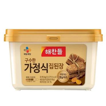  해찬들 구수한 가정식 집된장 3.15kg .