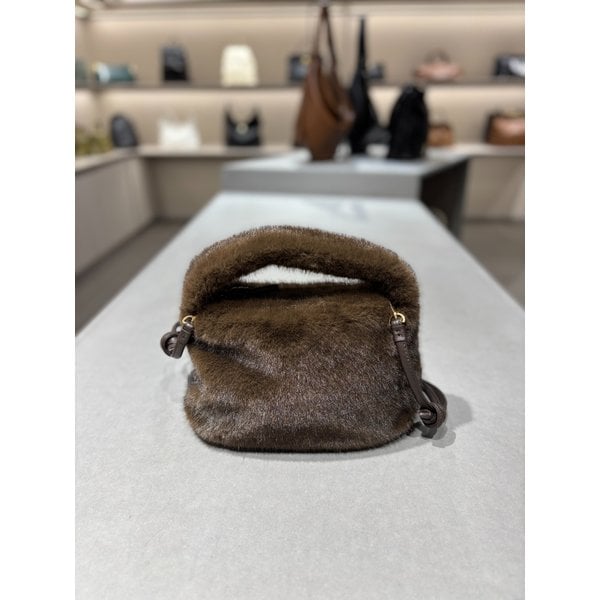 [파주점] 루미에 퍼 토트백 28 (Lumie Fur Tote) RVBTX24643BRD