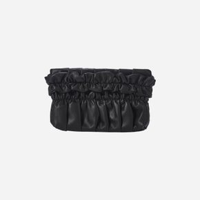 Tate Ruched Bag Black Mini