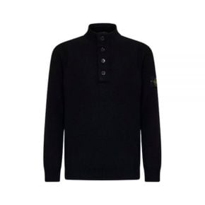 스톤아일랜드 24FW 540A3 Lambs Wool Half Button Sweater (8115540A3A0029) (램스