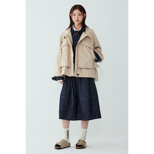 하이넥 아웃포켓 점퍼 9175313971011