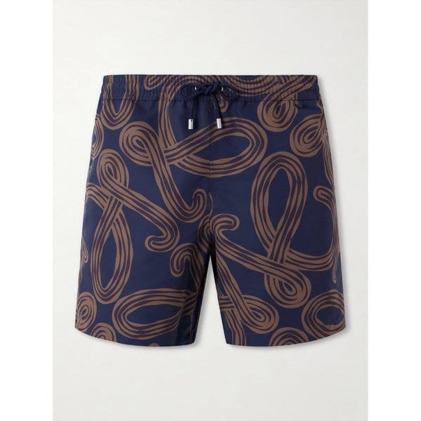 폴라스 이비자 스트레이트 레그 미드 렝스 프린트 스윔 쇼츠 46376663163059188