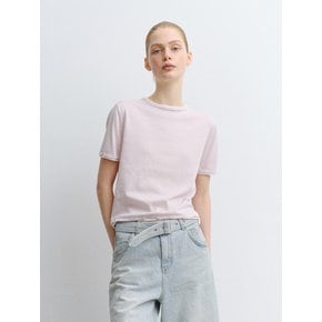 TVR SILK BLEND DOUBLE LAYER KNIT TOP_3COLORS