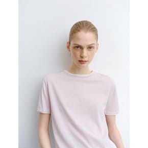 TVR SILK BLEND DOUBLE LAYER KNIT TOP_3COLORS