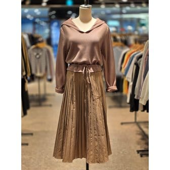 LAP [파주점] 랩 배색 주름 니트원피스 AR1WO220