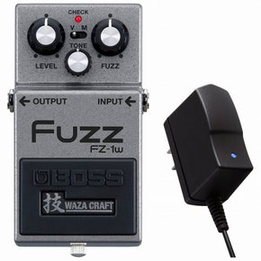 보스 FZ-1W 퍼즈 [정품 AC 어댑터 동시 구매 세트] 테크 와자 크래프트 일본산 퍼즈 FZ1W