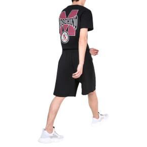 Short Sleeve T-shirt ROUND NECK T-SHIRT BLACK 07107038_0555