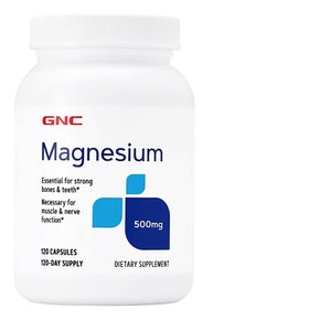 GNC2개X  지엔씨  마그네슘  500mg  120캡슐