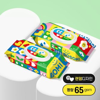 깨끗한나라 [보솜이] 펀앤플레이 아기물티슈 슬림캡 30매 X 15팩