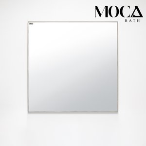 모카바스 욕실 화장실 인테리어 욕실 거울 방습 심플 5mm 프레임 800x800
