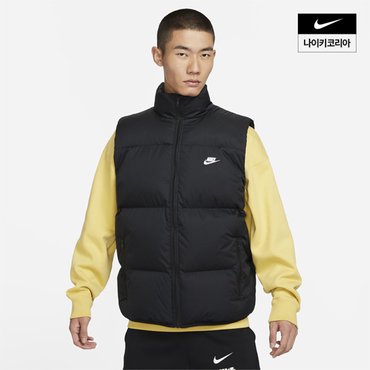 나이키 남성 나이키 스포츠웨어 클럽 PrimaLoft® 발수 패딩 베스트 FB7374-010