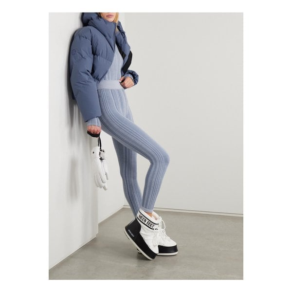 코도바 솔 스트라이프 스트레치 저지 레깅스 1647597343734717