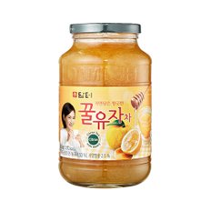 담터 꿀유자차 1Kg x2개