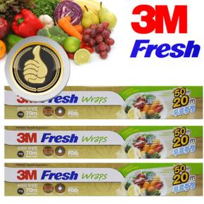 Fresh 위생랩 3M 30cm 대형 70m이벤트팩 3롤