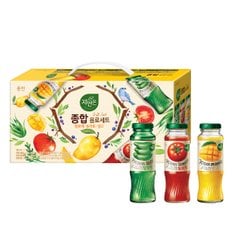 자연은 종합 음료선물세트 180ml x 12병 (알로에 토마토 망고)