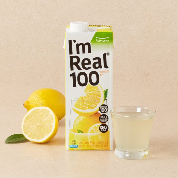 아임리얼 100 레몬_730ml