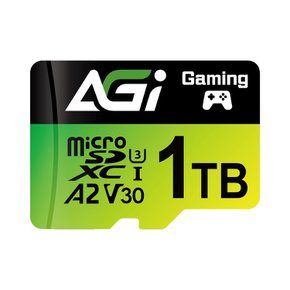 AGI 1TB TF138 sd Nintendo Switch MicroSDXC A2 U3 V30 4K UHS-I U3 마이크로 카드, 동작 확인