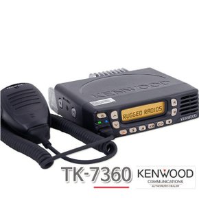 TK-7360 캔우드 차량용 무전기 덤프 크레인 현장용