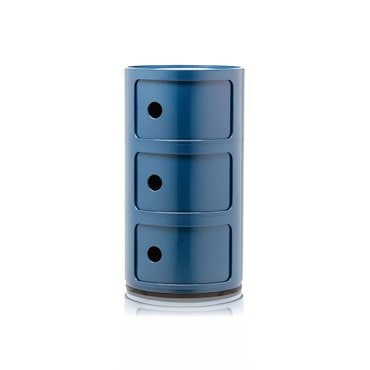 Kartell 카르텔 Componibili 3round(블루) 수납장