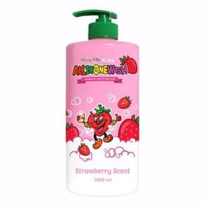 퍼니피아 키즈 올인원워시 1000ml 스트로베리